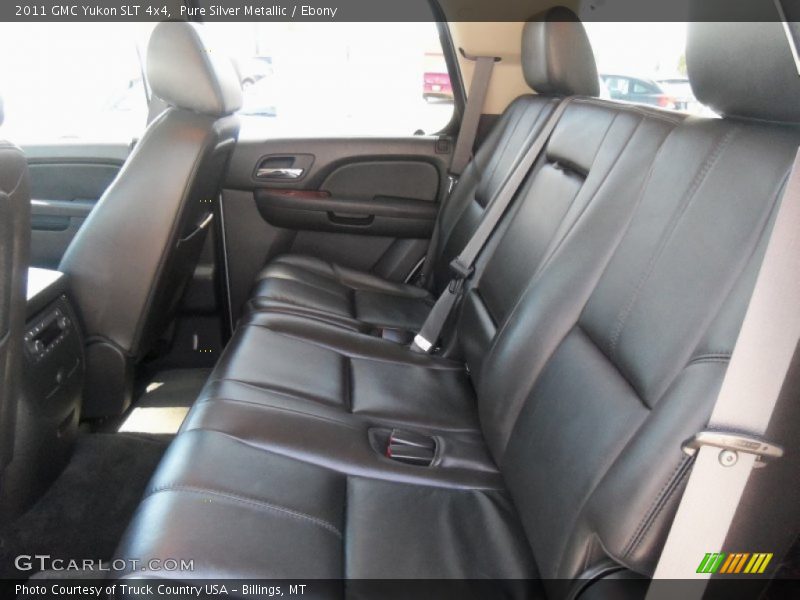Pure Silver Metallic / Ebony 2011 GMC Yukon SLT 4x4