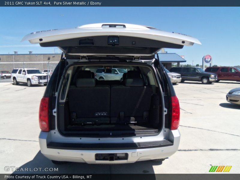 Pure Silver Metallic / Ebony 2011 GMC Yukon SLT 4x4