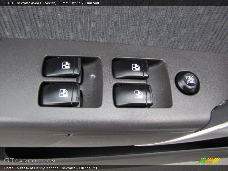 Summit White / Charcoal 2011 Chevrolet Aveo LT Sedan