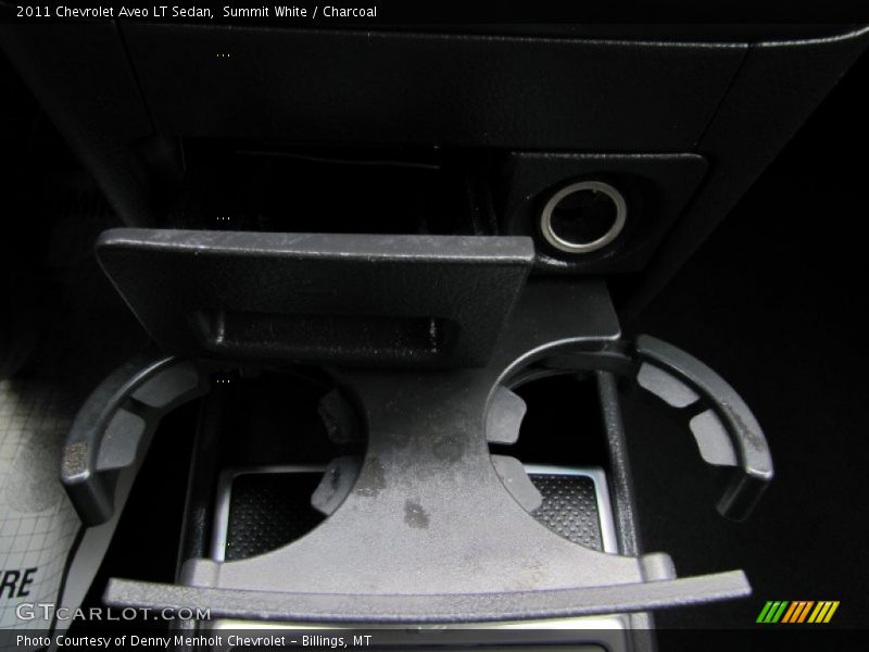 Summit White / Charcoal 2011 Chevrolet Aveo LT Sedan