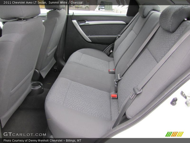 Summit White / Charcoal 2011 Chevrolet Aveo LT Sedan