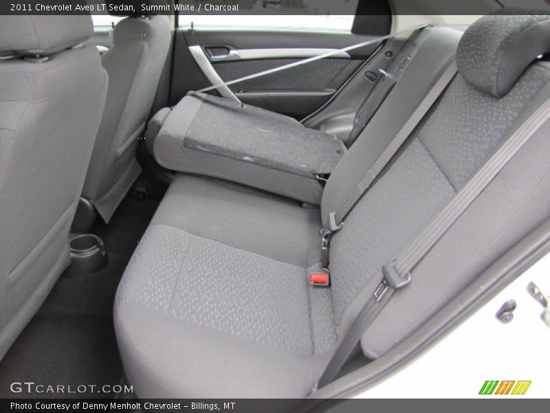 Summit White / Charcoal 2011 Chevrolet Aveo LT Sedan