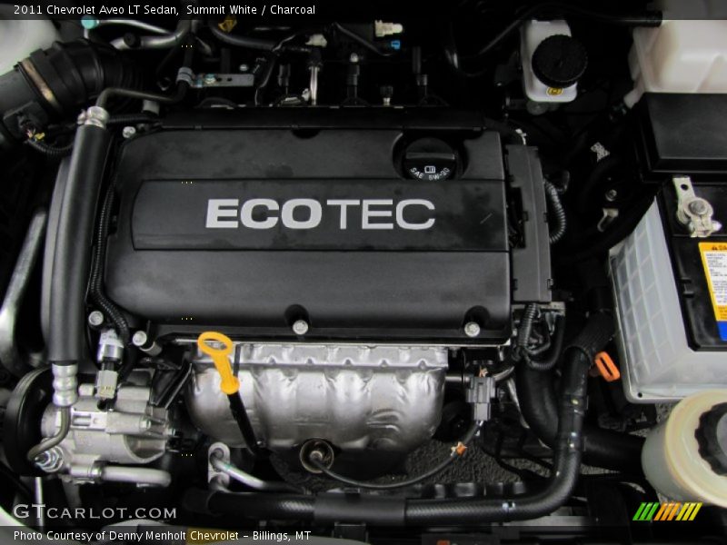 Summit White / Charcoal 2011 Chevrolet Aveo LT Sedan