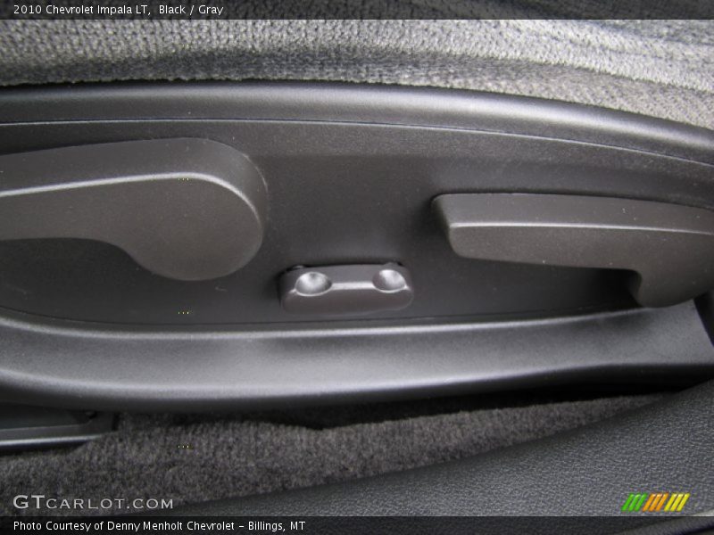 Black / Gray 2010 Chevrolet Impala LT