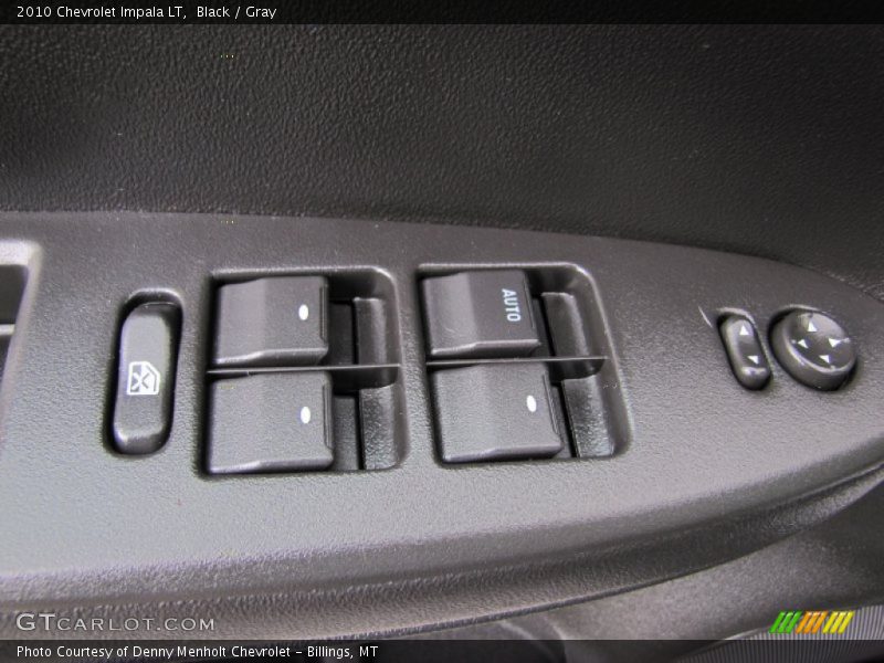 Black / Gray 2010 Chevrolet Impala LT
