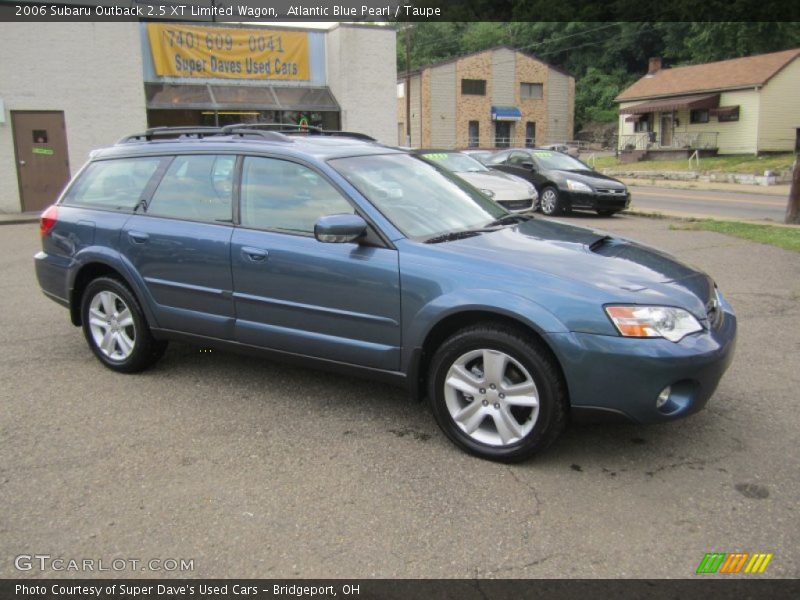 Atlantic Blue Pearl / Taupe 2006 Subaru Outback 2.5 XT Limited Wagon