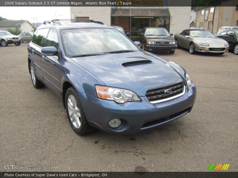 Atlantic Blue Pearl / Taupe 2006 Subaru Outback 2.5 XT Limited Wagon