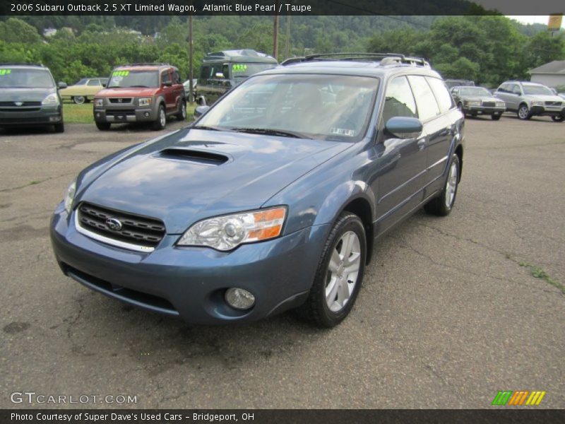 Atlantic Blue Pearl / Taupe 2006 Subaru Outback 2.5 XT Limited Wagon
