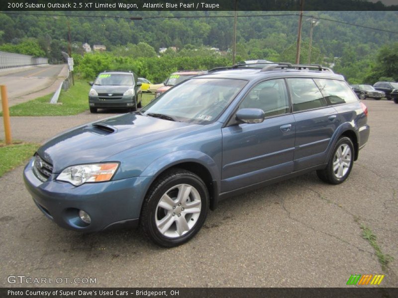 Atlantic Blue Pearl / Taupe 2006 Subaru Outback 2.5 XT Limited Wagon