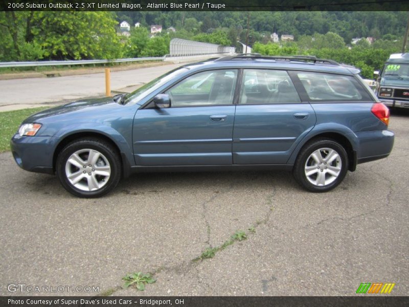 Atlantic Blue Pearl / Taupe 2006 Subaru Outback 2.5 XT Limited Wagon