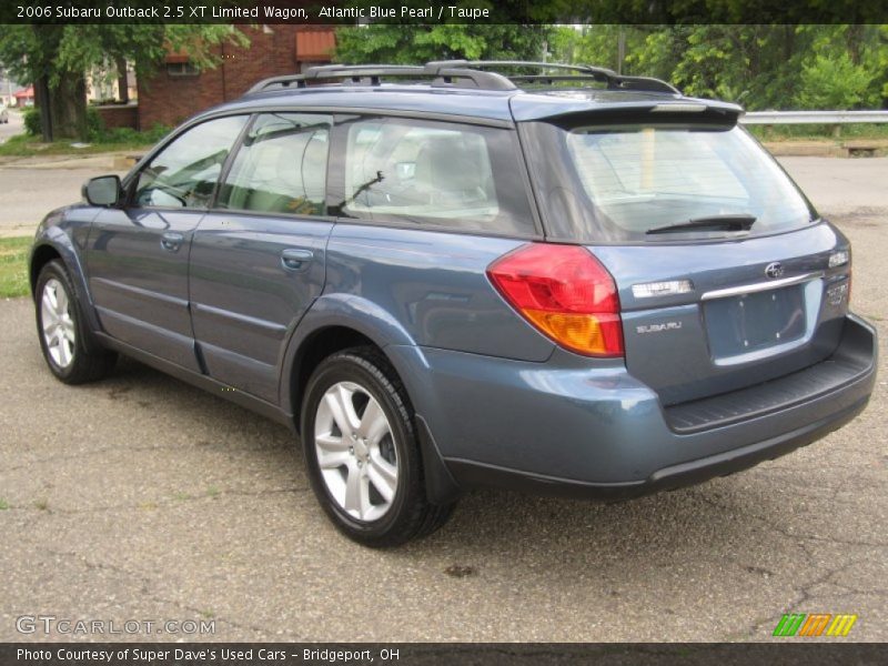 Atlantic Blue Pearl / Taupe 2006 Subaru Outback 2.5 XT Limited Wagon