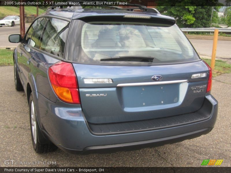 Atlantic Blue Pearl / Taupe 2006 Subaru Outback 2.5 XT Limited Wagon