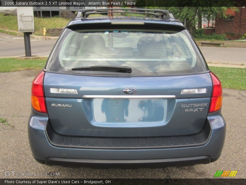 Atlantic Blue Pearl / Taupe 2006 Subaru Outback 2.5 XT Limited Wagon