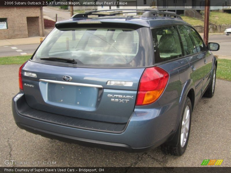 Atlantic Blue Pearl / Taupe 2006 Subaru Outback 2.5 XT Limited Wagon