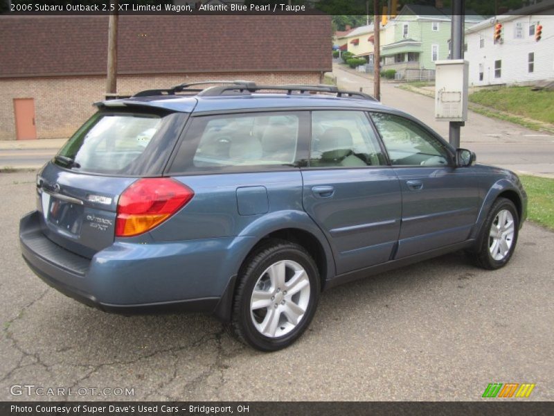 Atlantic Blue Pearl / Taupe 2006 Subaru Outback 2.5 XT Limited Wagon