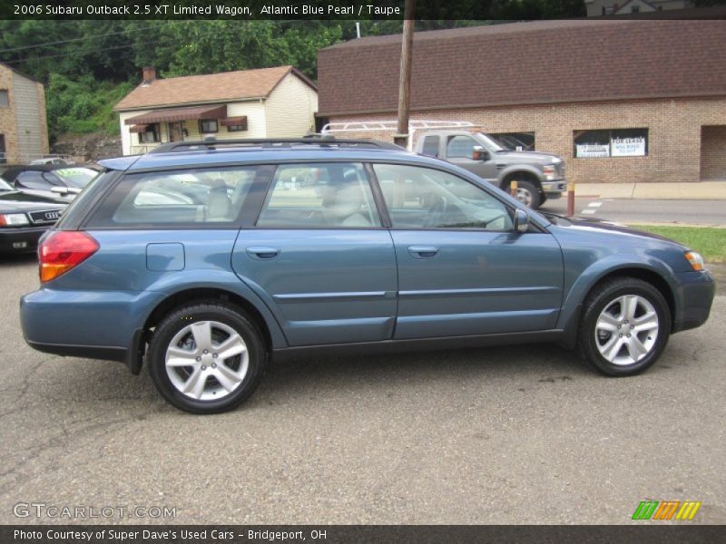 Atlantic Blue Pearl / Taupe 2006 Subaru Outback 2.5 XT Limited Wagon