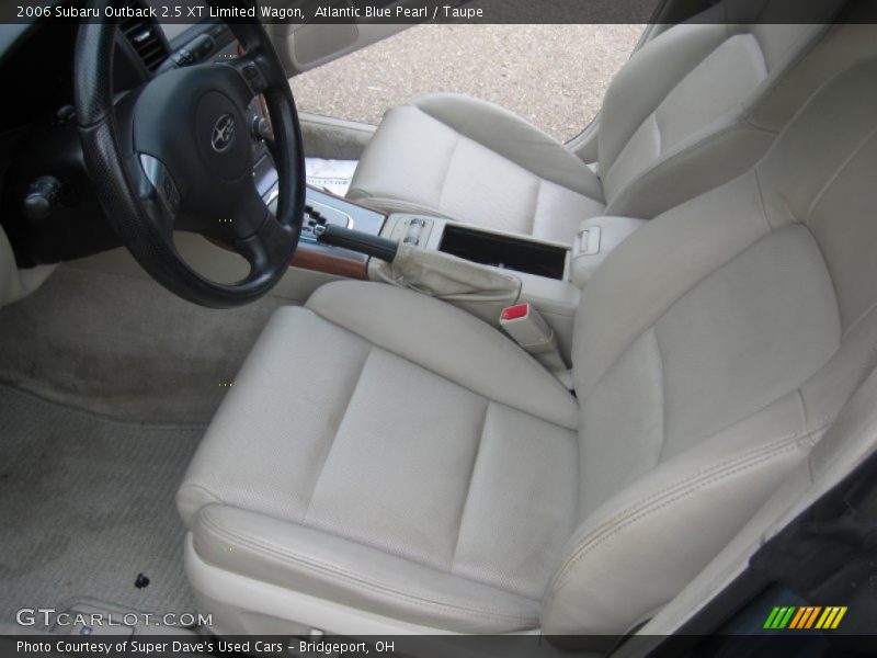 Atlantic Blue Pearl / Taupe 2006 Subaru Outback 2.5 XT Limited Wagon
