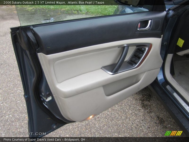 Atlantic Blue Pearl / Taupe 2006 Subaru Outback 2.5 XT Limited Wagon