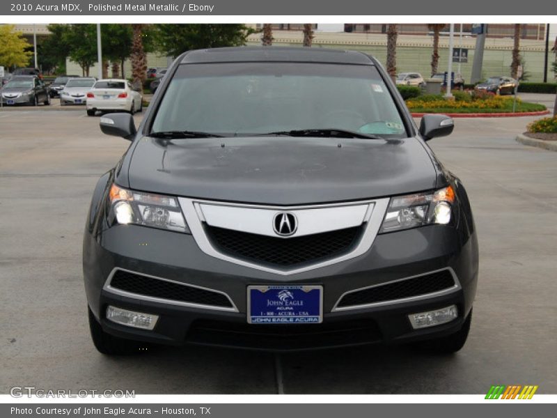 Polished Metal Metallic / Ebony 2010 Acura MDX