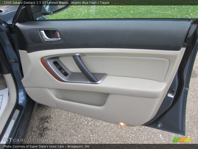 Atlantic Blue Pearl / Taupe 2006 Subaru Outback 2.5 XT Limited Wagon