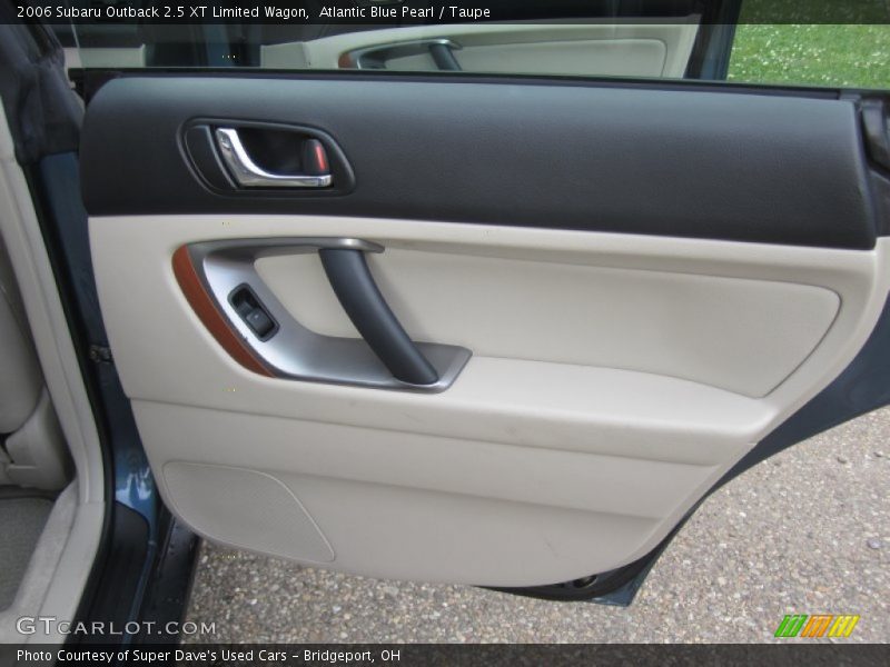 Atlantic Blue Pearl / Taupe 2006 Subaru Outback 2.5 XT Limited Wagon