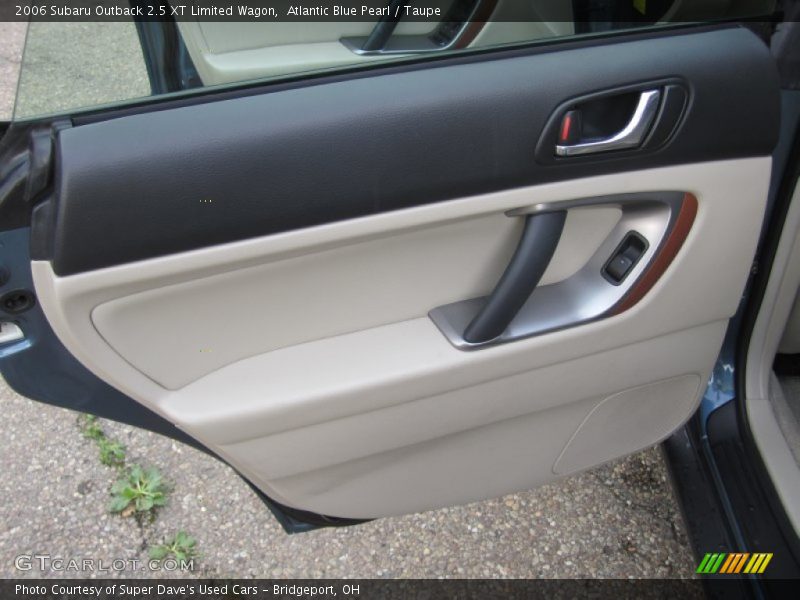 Atlantic Blue Pearl / Taupe 2006 Subaru Outback 2.5 XT Limited Wagon