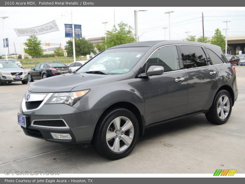 Polished Metal Metallic / Ebony 2010 Acura MDX