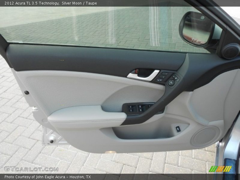 Silver Moon / Taupe 2012 Acura TL 3.5 Technology