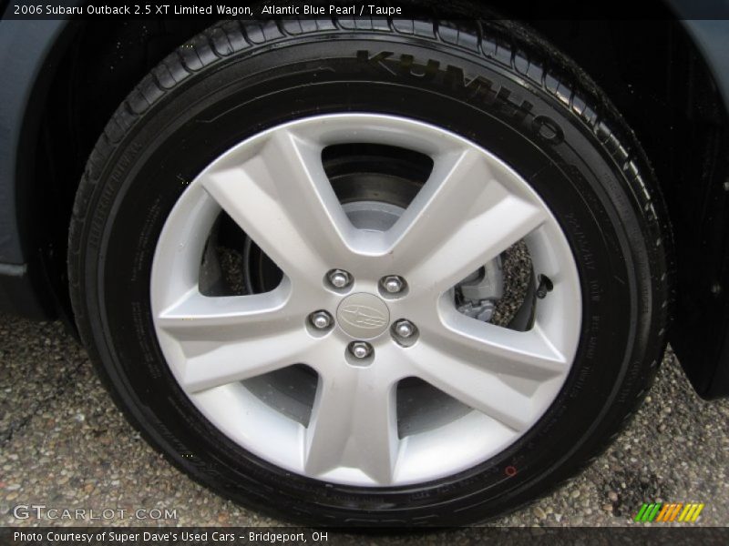 Atlantic Blue Pearl / Taupe 2006 Subaru Outback 2.5 XT Limited Wagon