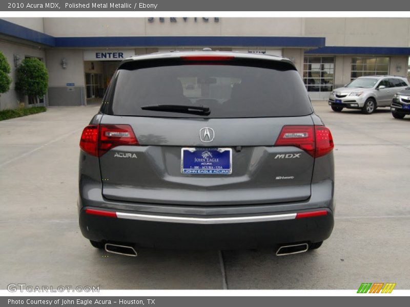 Polished Metal Metallic / Ebony 2010 Acura MDX
