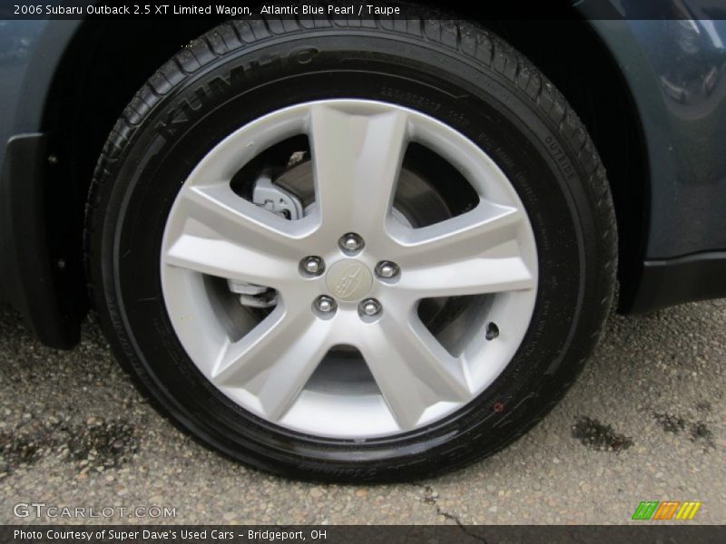 Atlantic Blue Pearl / Taupe 2006 Subaru Outback 2.5 XT Limited Wagon
