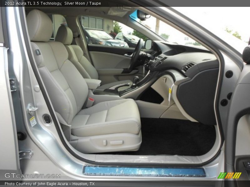Silver Moon / Taupe 2012 Acura TL 3.5 Technology