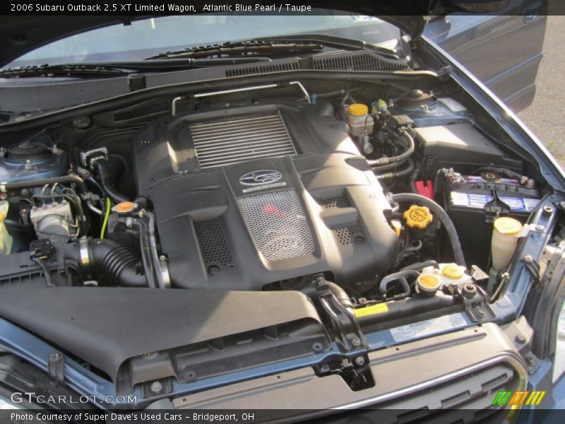Atlantic Blue Pearl / Taupe 2006 Subaru Outback 2.5 XT Limited Wagon
