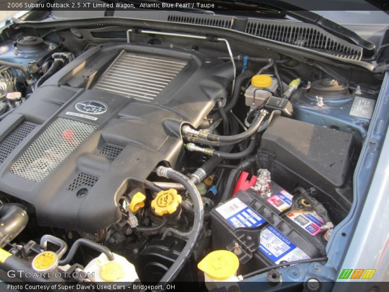 Atlantic Blue Pearl / Taupe 2006 Subaru Outback 2.5 XT Limited Wagon