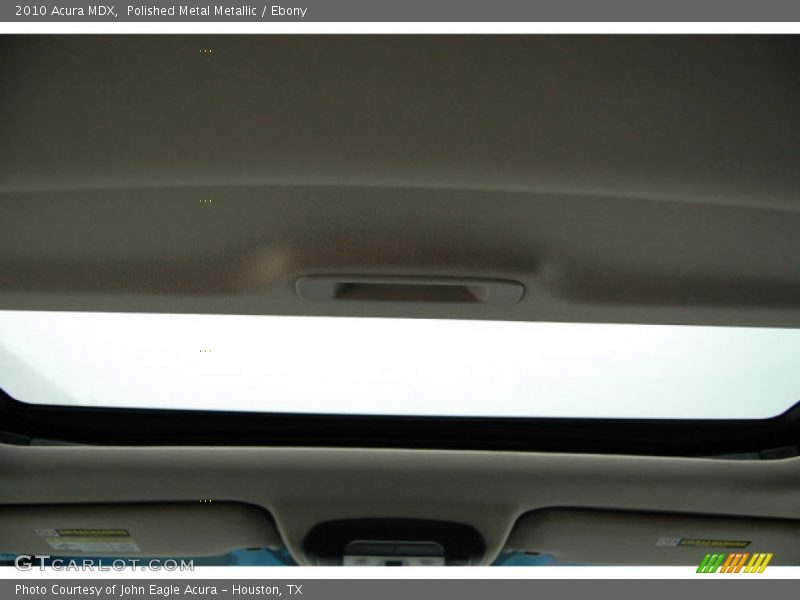 Polished Metal Metallic / Ebony 2010 Acura MDX