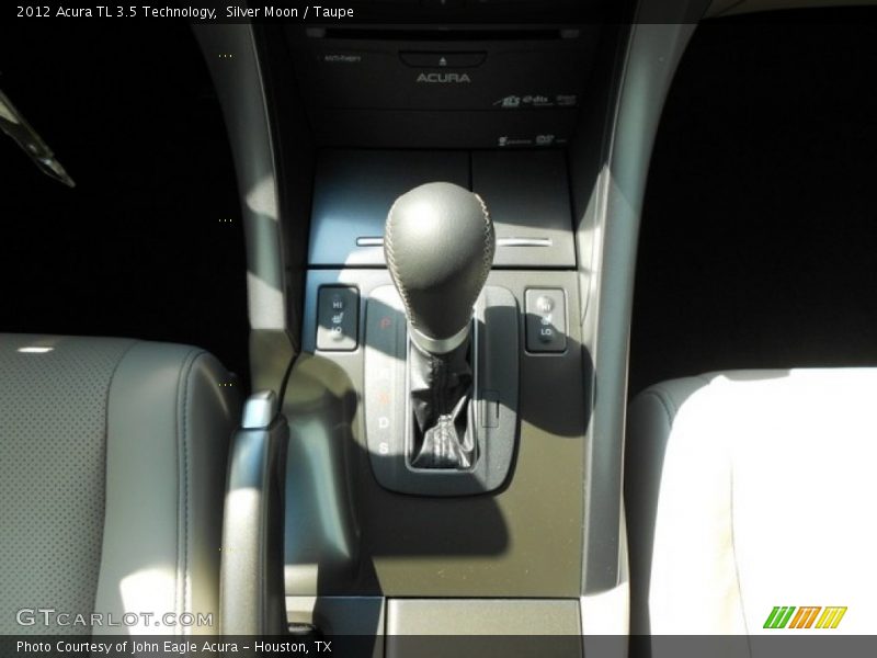 Silver Moon / Taupe 2012 Acura TL 3.5 Technology