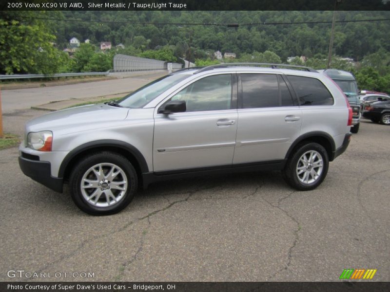 Silver Metallic / Taupe/Light Taupe 2005 Volvo XC90 V8 AWD