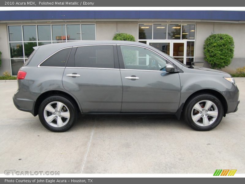 Polished Metal Metallic / Ebony 2010 Acura MDX