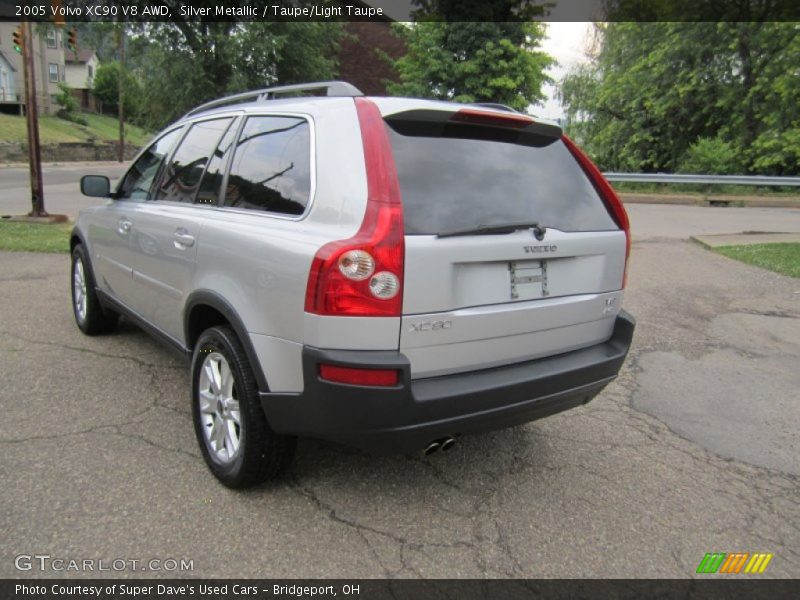 Silver Metallic / Taupe/Light Taupe 2005 Volvo XC90 V8 AWD