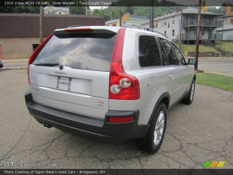 Silver Metallic / Taupe/Light Taupe 2005 Volvo XC90 V8 AWD