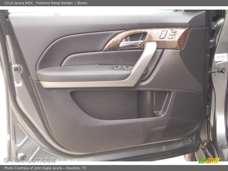 Polished Metal Metallic / Ebony 2010 Acura MDX