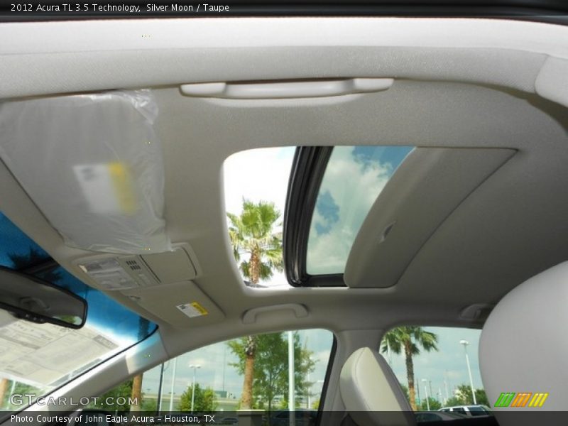 Silver Moon / Taupe 2012 Acura TL 3.5 Technology