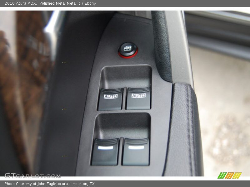 Polished Metal Metallic / Ebony 2010 Acura MDX