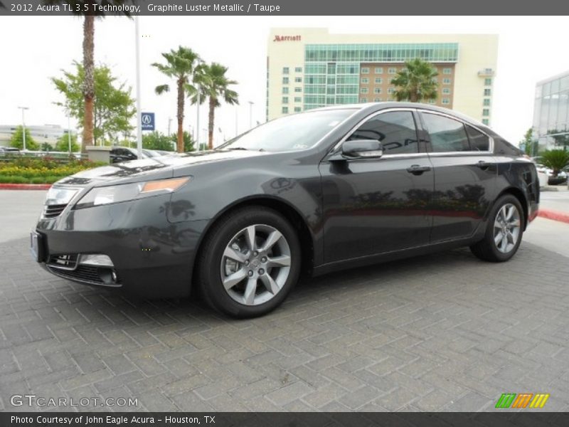 Graphite Luster Metallic / Taupe 2012 Acura TL 3.5 Technology