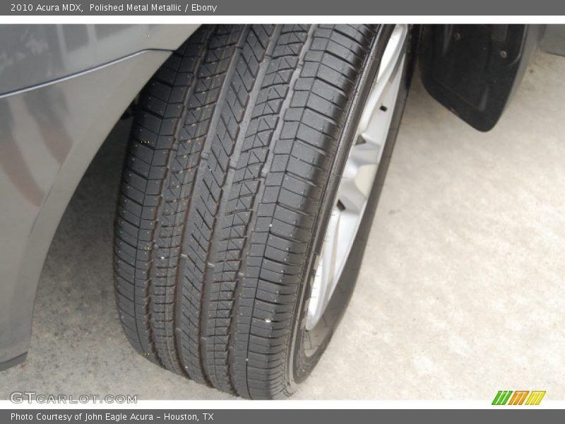 Polished Metal Metallic / Ebony 2010 Acura MDX