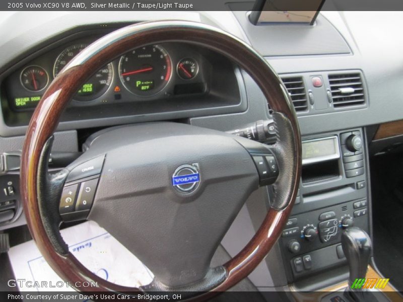 Silver Metallic / Taupe/Light Taupe 2005 Volvo XC90 V8 AWD