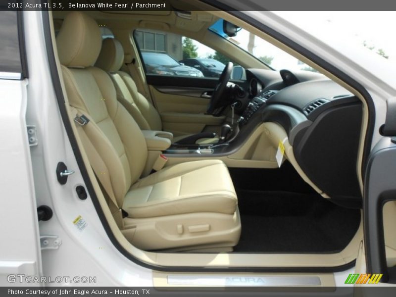 Bellanova White Pearl / Parchment 2012 Acura TL 3.5