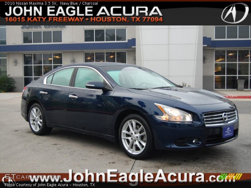 Navy Blue / Charcoal 2010 Nissan Maxima 3.5 SV