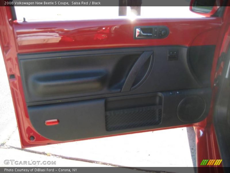 Salsa Red / Black 2008 Volkswagen New Beetle S Coupe