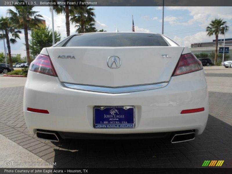 Bellanova White Pearl / Parchment 2012 Acura TL 3.5